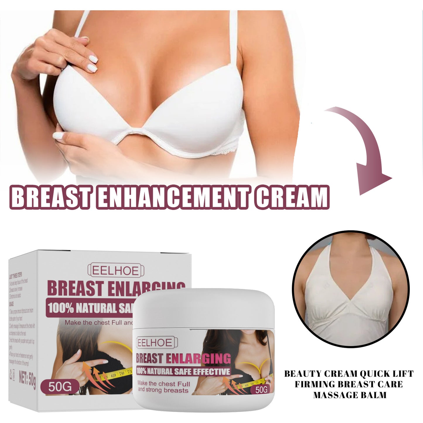 Cream Lifts And Tightens Firm And Plump Breasts