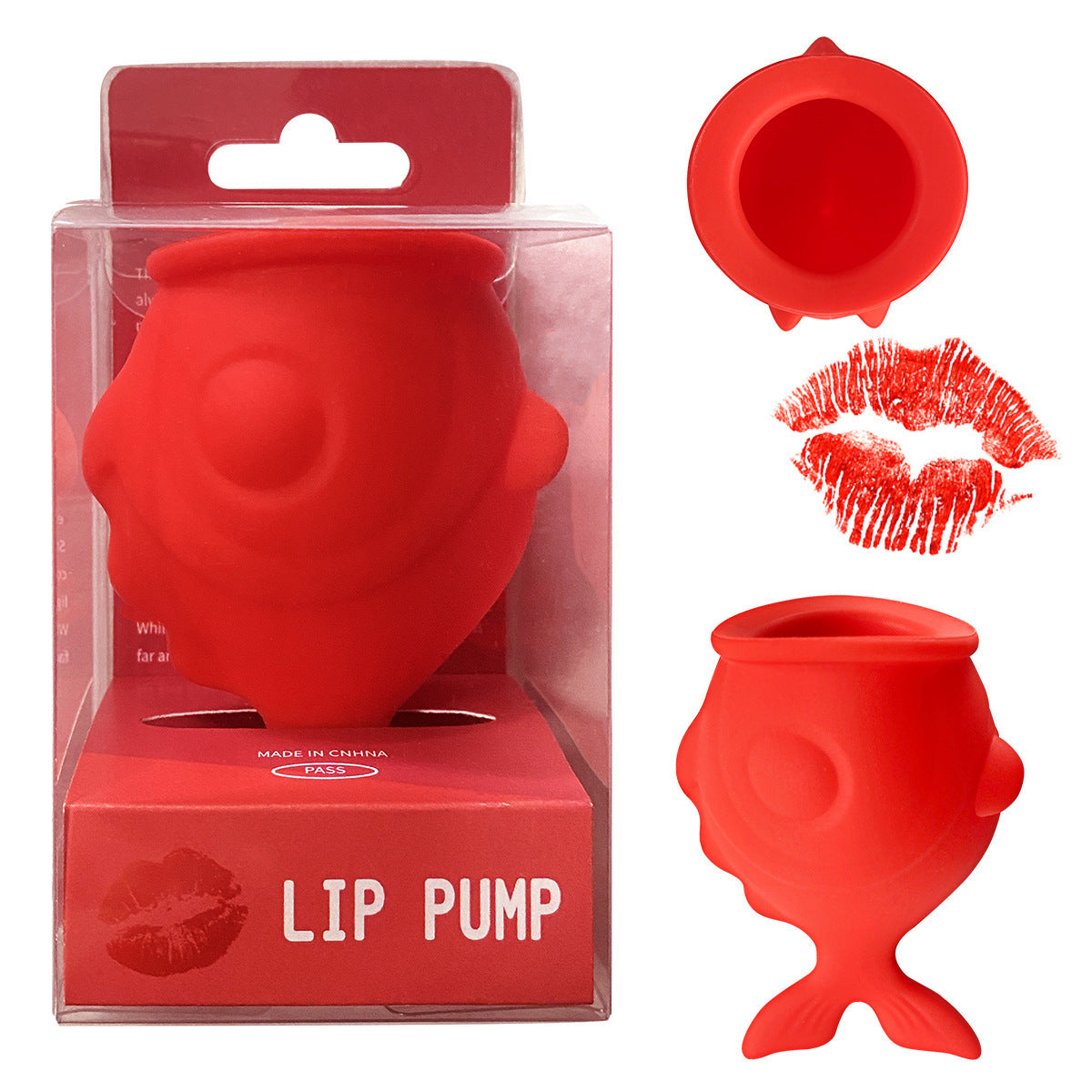 Fish Mouth Lip Enhancement Artifact Lip Massage Instrument