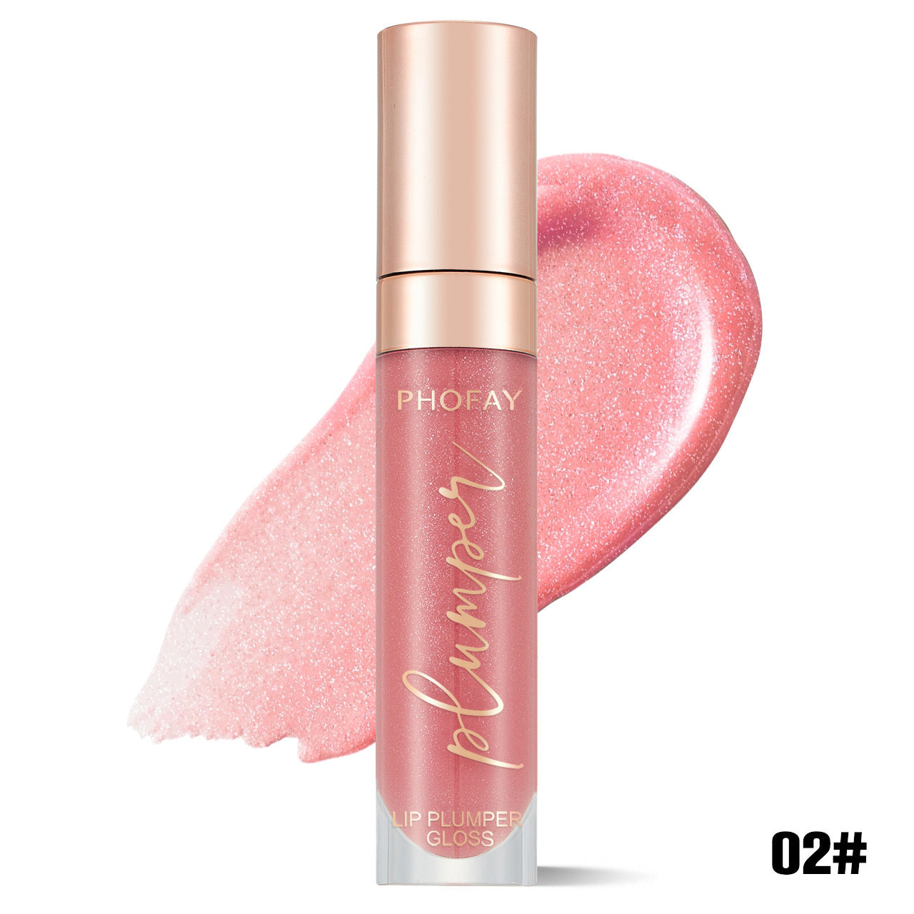 PHOFAY Shiny Lip Plumper Gloss