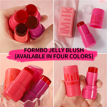 FORMBO Blush Jelly Cream Blush Shimmer Blush Stick