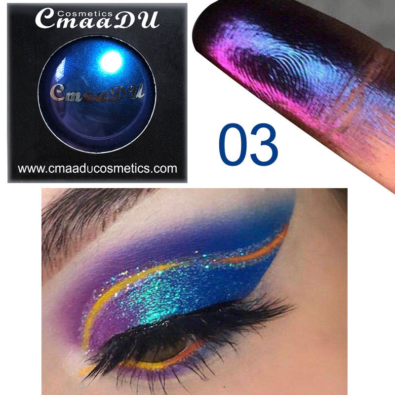 Creative Optical Chameleon Light Changing Eye Shadow