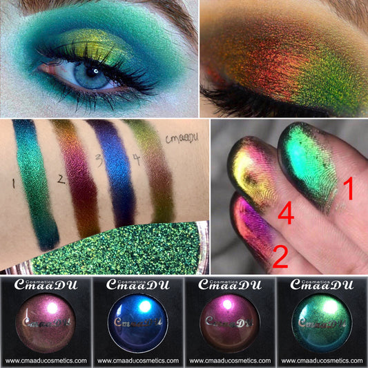 Creative Optical Chameleon Light Changing Eye Shadow