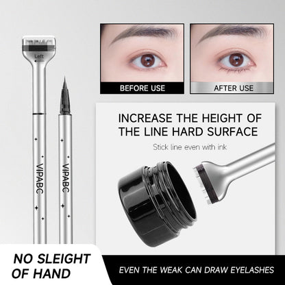 Lower Eyelash Stamp Pen Waterproof Not Dizzy Makeup Eyeliner