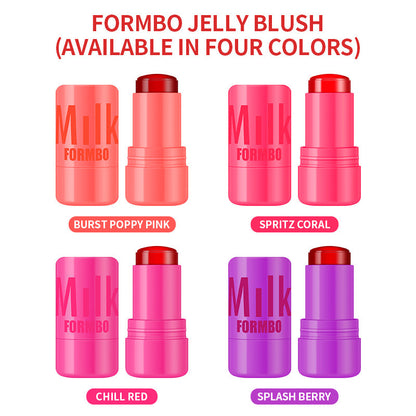 FORMBO Blush Jelly Cream Blush Shimmer Blush Stick