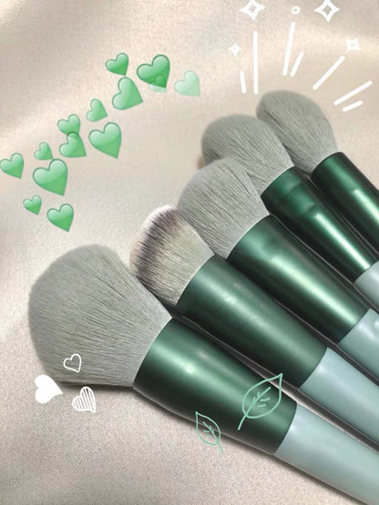 13 Makeup Brushes Green Beauty Quick-drying